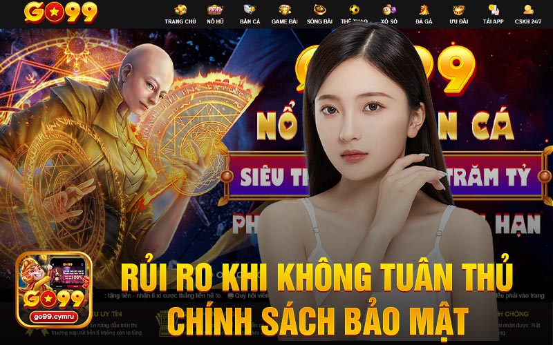 Rủi Ro Của Hội Viên Khi Không Tuân Thủ Chính Sách Bảo Mật